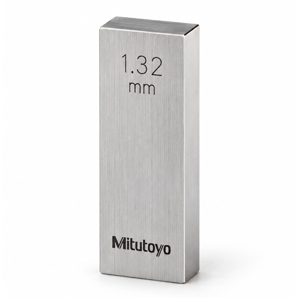 เกจบล๊อคเดี่ยว MITUTOYO Gauge Blocks Individual  Series 516  1592 021 ขนาด 1 32มิล เกรด 0  เหล็ก 