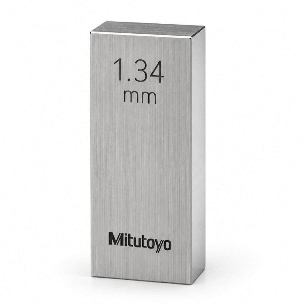 เกจบล๊อคเดี่ยว MITUTOYO Gauge Blocks Individual  Series 516  1594 021 ขนาด 1 34มิล เกรด 0  เหล็ก 