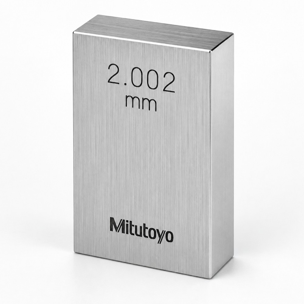 เกจบล๊อคเดี่ยว MITUTOYO Gauge Blocks Individual  Series 516  1692 021 ขนาด 2 002มิล เกรด 0  เหล็ก 
