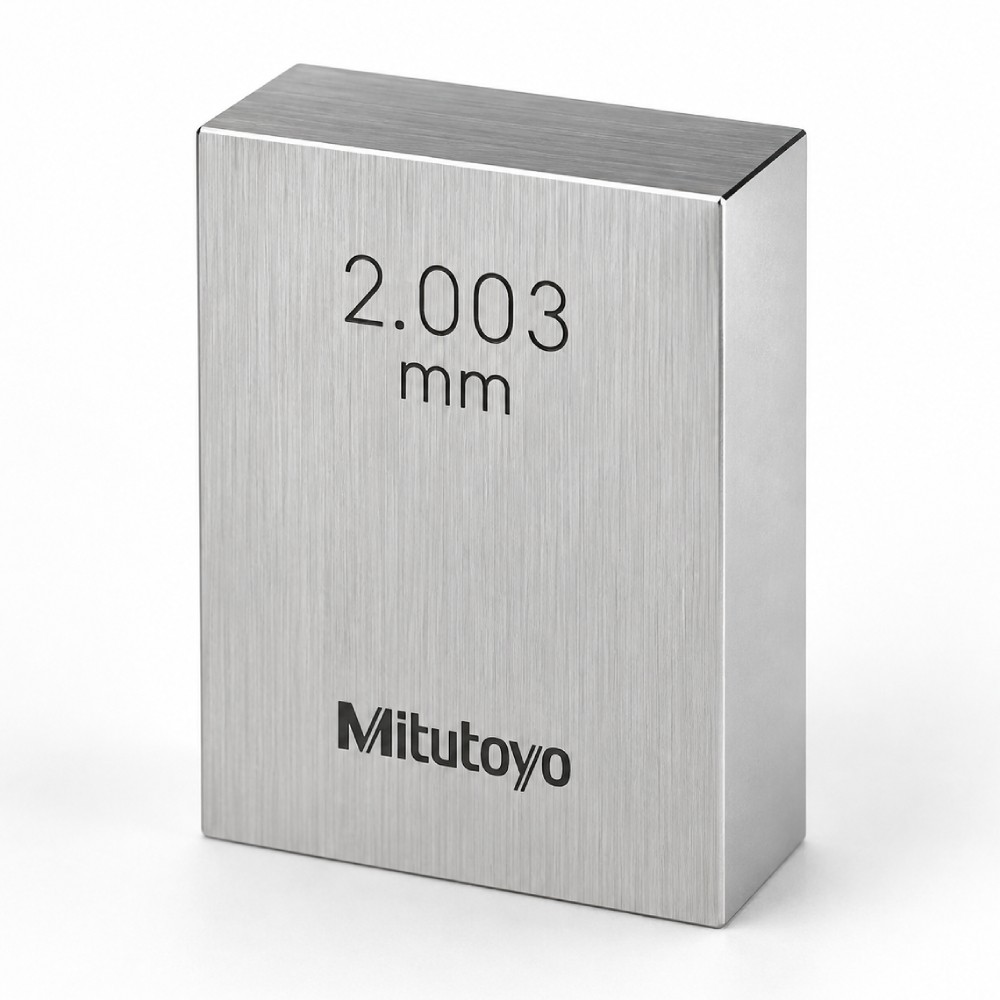 เกจบล๊อคเดี่ยว MITUTOYO Gauge Blocks Individual  Series 516  1693 021 ขนาด 2 003มิล เกรด 0  เหล็ก 