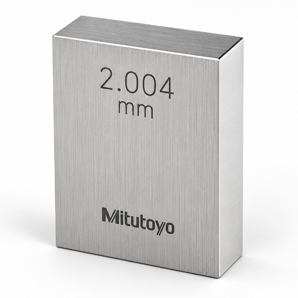 เกจบล๊อคเดี่ยว MITUTOYO Gauge Blocks Individual  Series 516  1694 021 ขนาด 2 004มิล เกรด 0  เหล็ก 