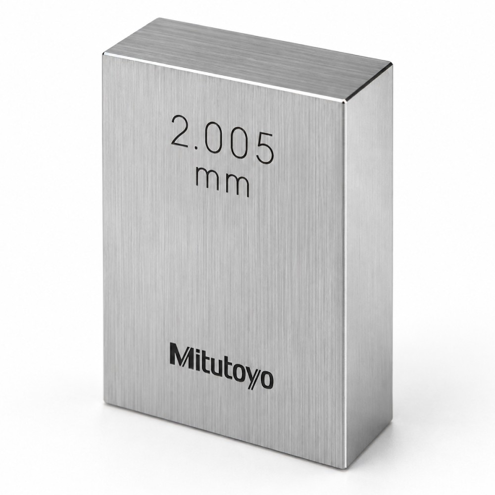 เกจบล๊อคเดี่ยว MITUTOYO Gauge Blocks Individual  Series 516  1695 031 ขนาด 2 005มิล เกรด 1  เหล็ก 