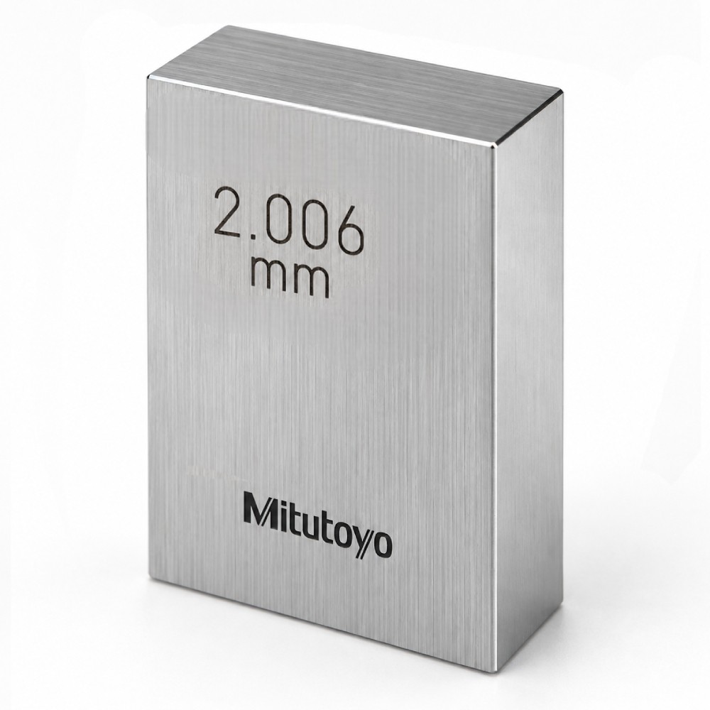 เกจบล๊อคเดี่ยว MITUTOYO Gauge Blocks Individual  Series 516  1696 041 ขนาด 2 006มิล เกรด 2  เหล็ก 