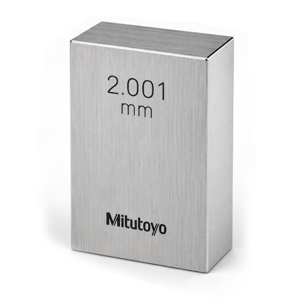 เกจบล๊อคเดี่ยว MITUTOYO Gauge Blocks Individual   Series 516  1691 041 ขนาด 2 001มิล เกรด 2  เหล็ก 