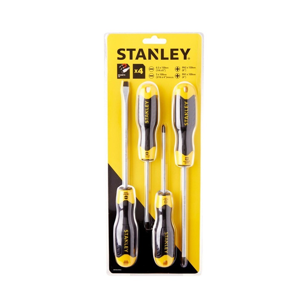 ไขควงแม่เหล็ก STANLEY STMT66671  4 ชิ้น 
