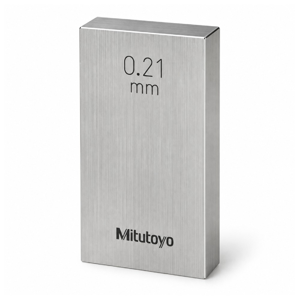 เกจบล๊อคเดี่ยว MITUTOYO Gauge Blocks Individual  Series 516  1868 021 ขนาด 0 21มิล เกรด 0  เหล็ก 