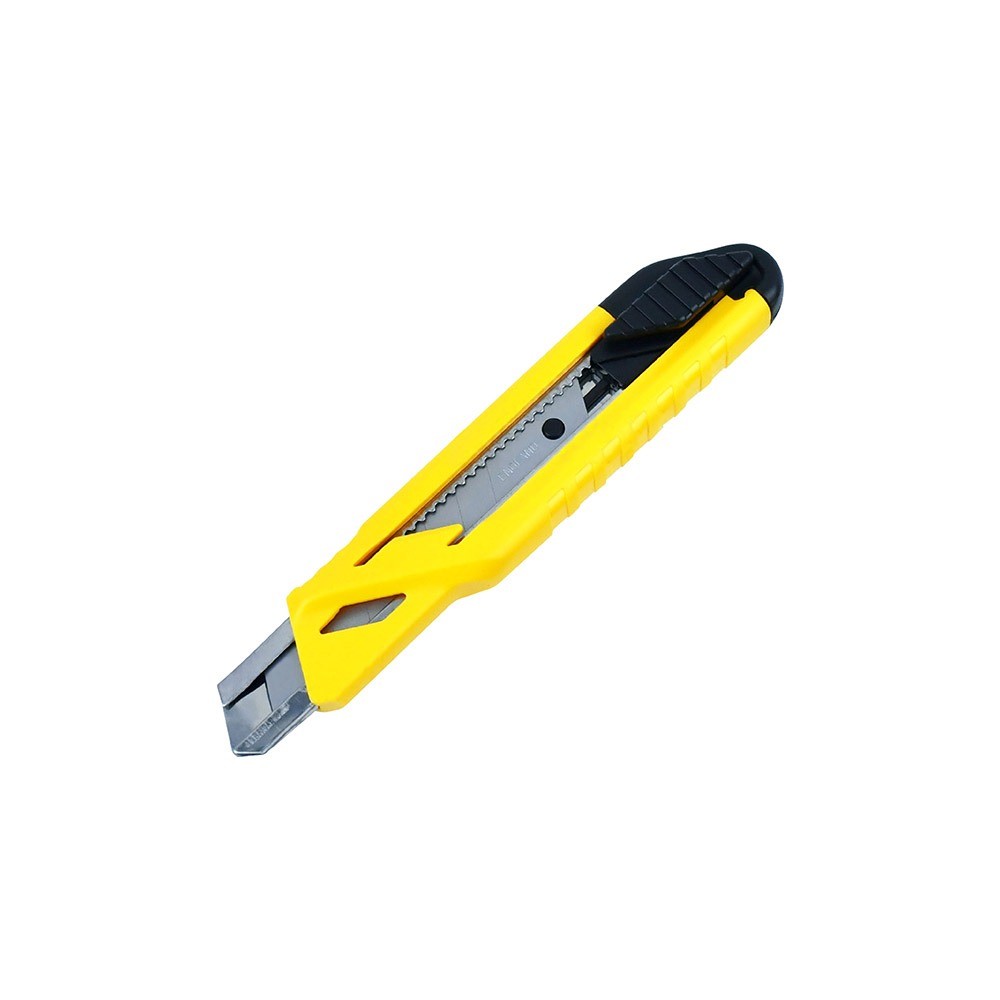 คัตเตอร์รุ่นโปรเพสชั่นนอล ด้ามทีพีอาร์ผสมยาง STANLEY 10 266 แบบออโต้ล็อคขนาด 18 มม 
