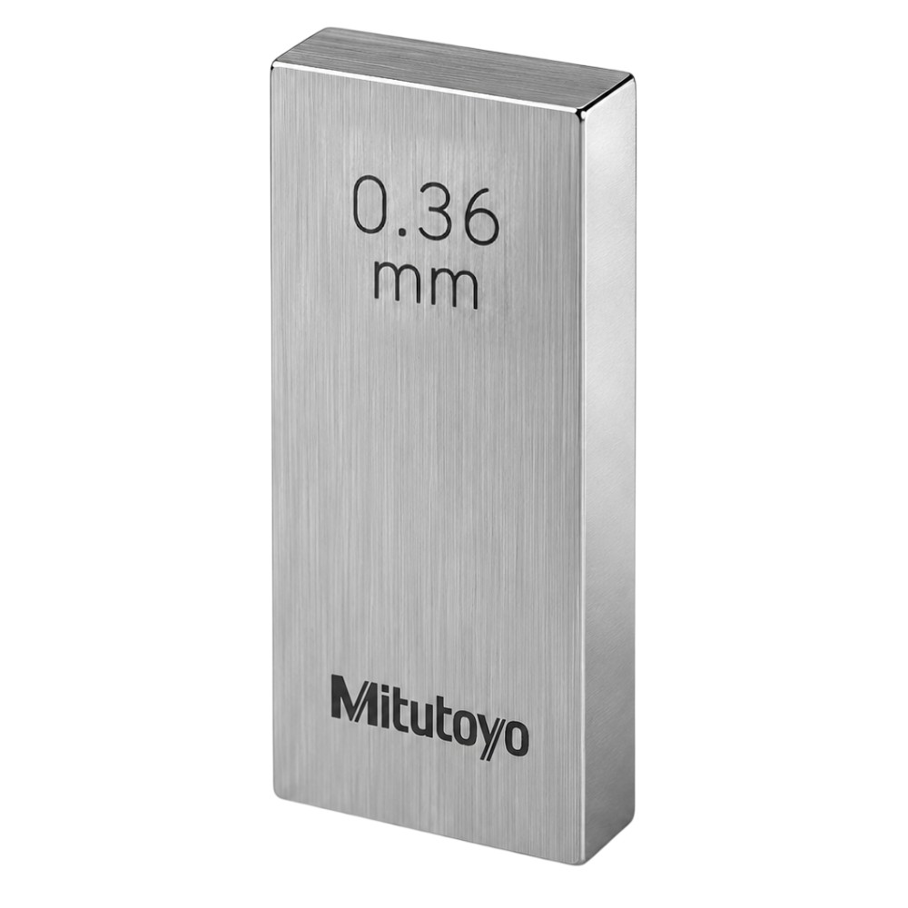 เกจบล๊อคเดี่ยว MITUTOYO Gauge Blocks Individual  Series 516  1880 021 ขนาด 0 36มิล เกรด 0  เหล็ก 