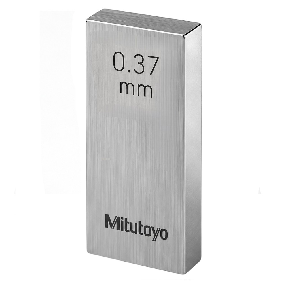เกจบล๊อคเดี่ยว MITUTOYO Gauge Blocks Individual  Series 516  1881 021 ขนาด 0 37มิล เกรด 0  เหล็ก 