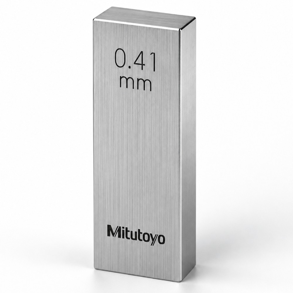 เกจบล๊อคเดี่ยว MITUTOYO Gauge Blocks Individual  Series 516  1884 041 ขนาด 0 41มิล เกรด 2  เหล็ก 
