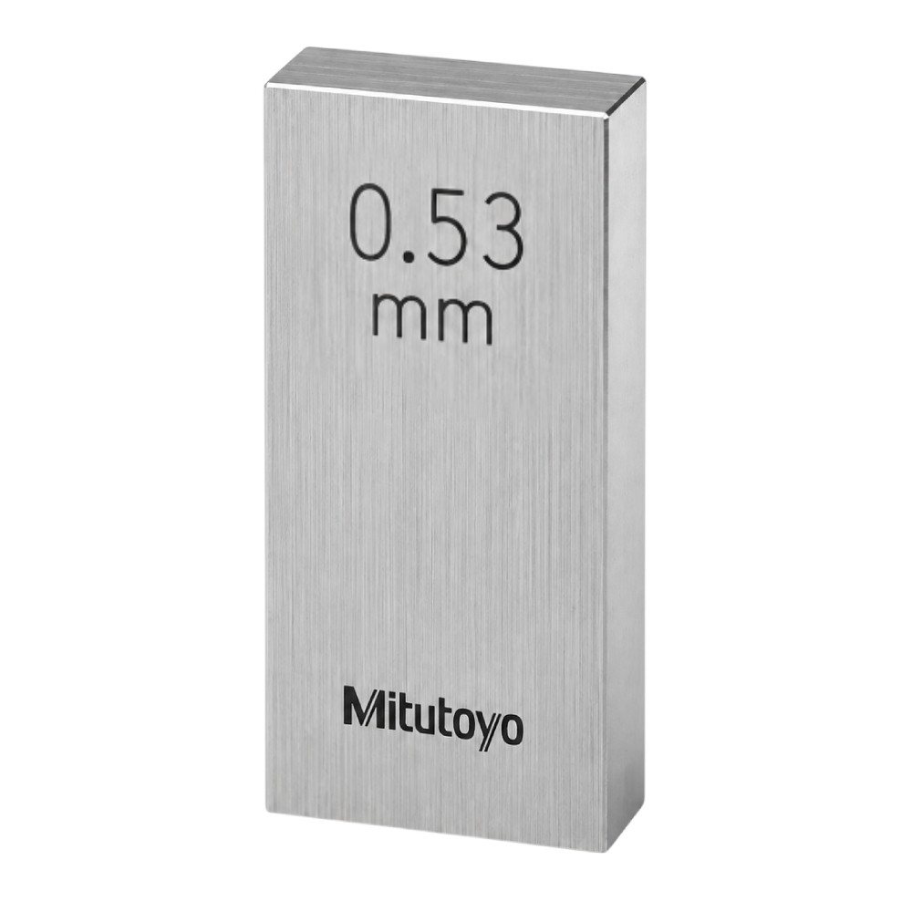 เกจบล๊อคเดี่ยว MITUTOYO Gauge Blocks Individual  Series 516  1894 041 ขนาด 0 53มิล เกรด 2  เหล็ก 