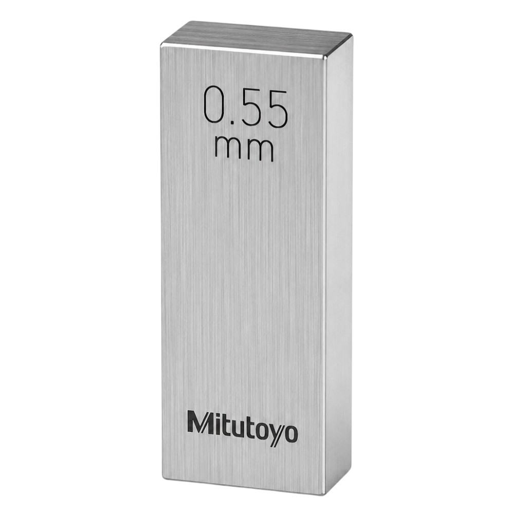 เกจบล๊อคเดี่ยว MITUTOYO Gauge Blocks Individual  Series 516  1896 021 ขนาด 0 55มิล เกรด 0  เหล็ก 
