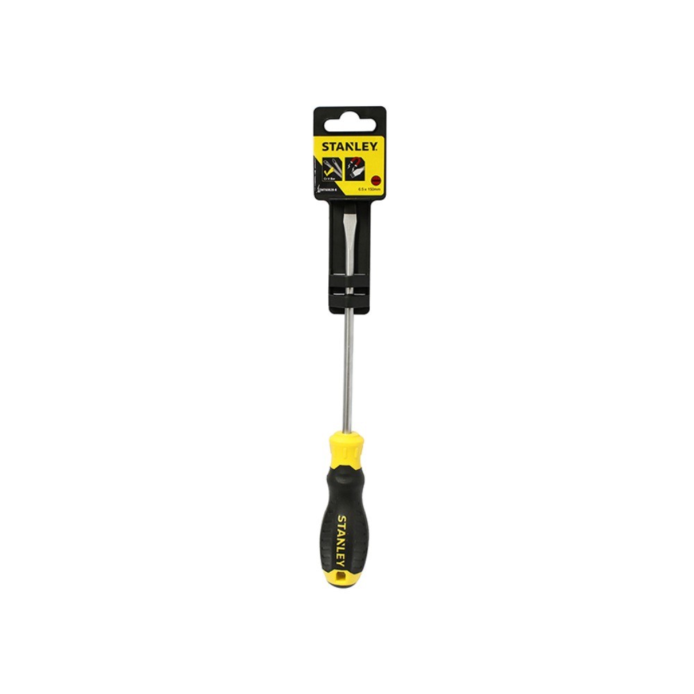 ไขควงแม่เหล็ก 6 นิ้ว แบน ด้ามยาง STANLEY STMT60828 8