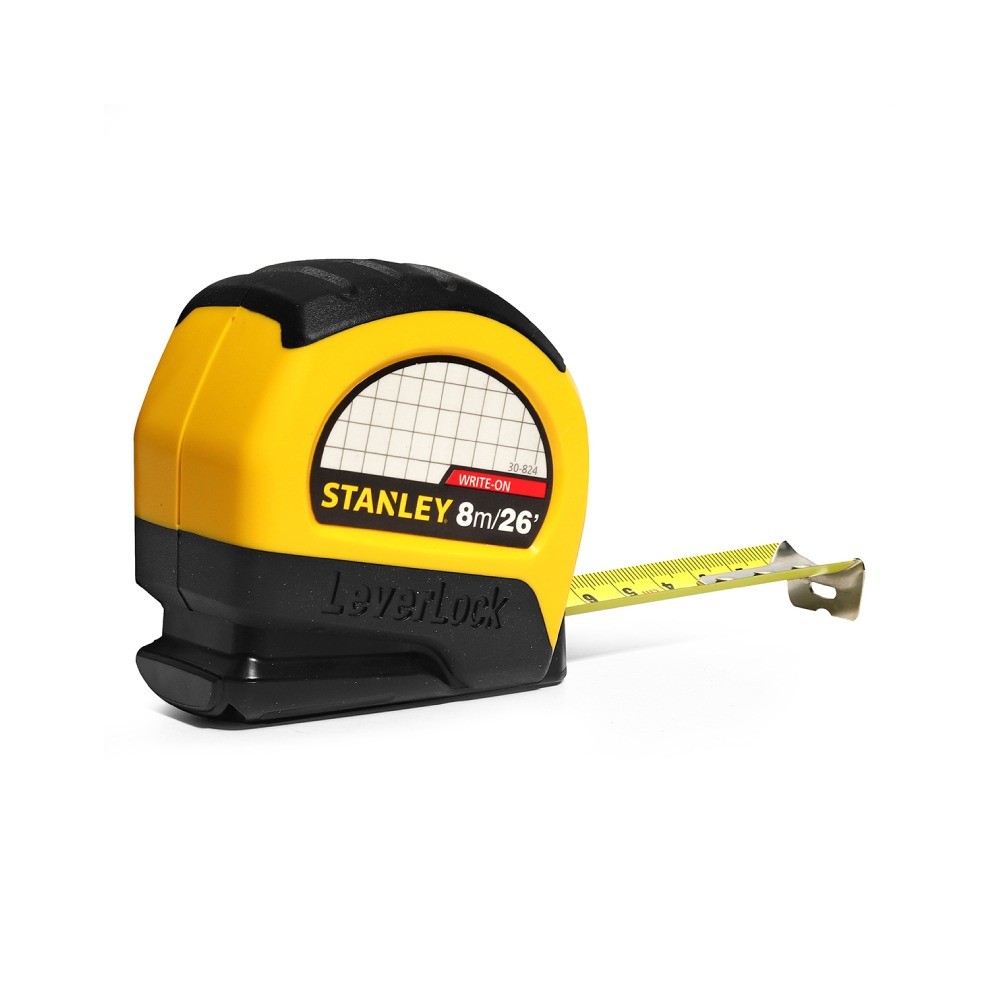 ตลับเมตร STANLEY 30 824 8ม  LEVER LOCK