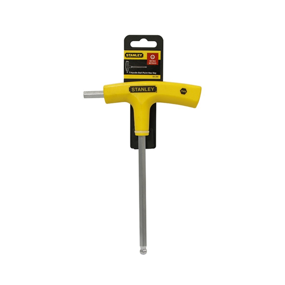 ประแจหกเหลี่ยม ด้ามตัวT STANLEY 69 284 ขนาด 8 มม 