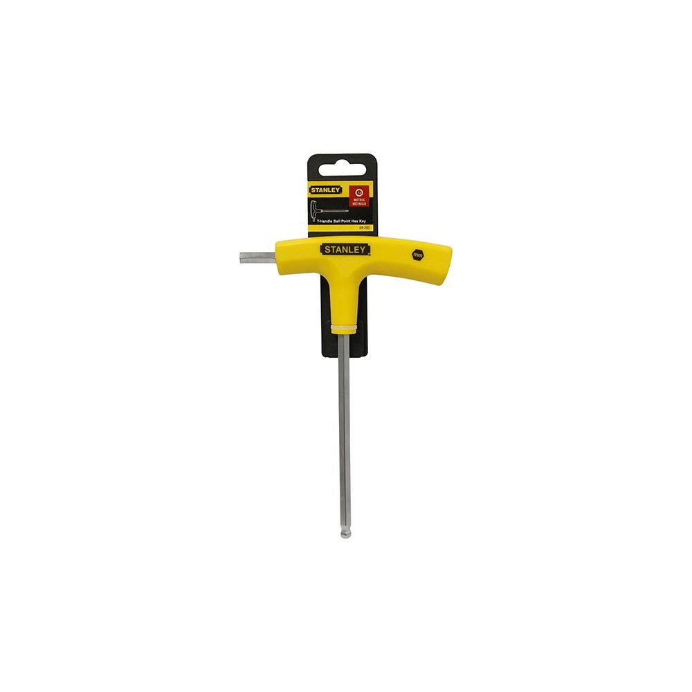 ประแจหกเหลี่ยม ด้ามตัวT STANLEY 69 283 ขนาด 7 มม 