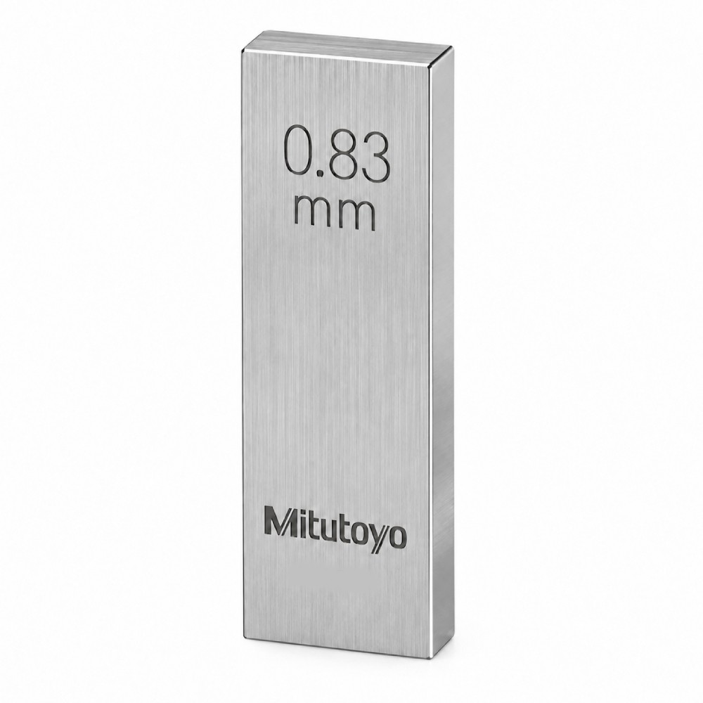 เกจบล๊อคเดี่ยว MITUTOYO Gauge Blocks Individual  Series 516  1924 041 ขนาด 0 83มิล เกรด 2  เหล็ก 