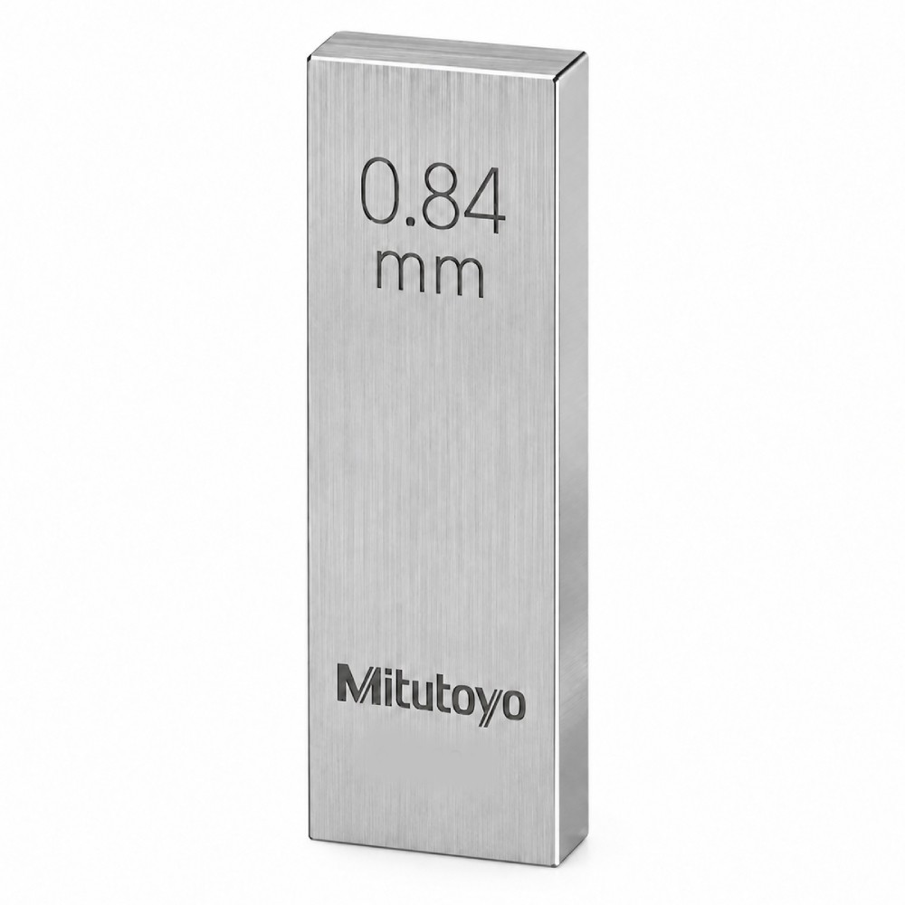 เกจบล๊อคเดี่ยว MITUTOYO Gauge Blocks Individual  Series 516  1925 041 ขนาด 0 84มิล เกรด 2  เหล็ก 