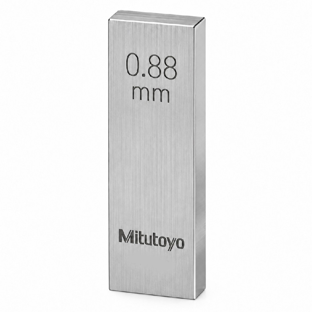 เกจบล๊อคเดี่ยว MITUTOYO Gauge Blocks Individual  Series 516  1929 021 ขนาด 0 88มิล เกรด 0  เหล็ก 