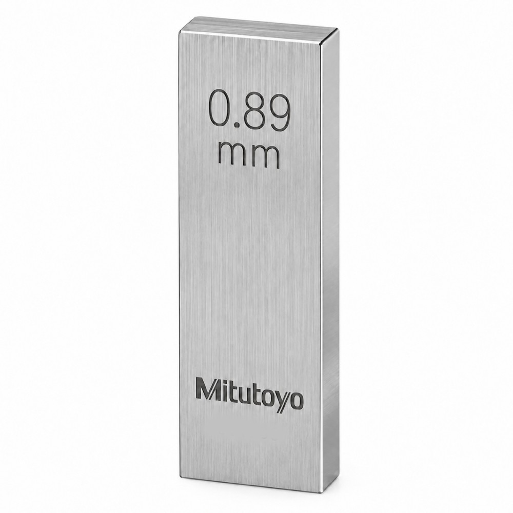 เกจบล๊อคเดี่ยว MITUTOYO Gauge Blocks Individual  Series 516  1930 041 ขนาด 0 89มิล เกรด 2  เหล็ก 