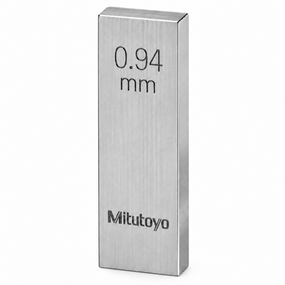 เกจบล๊อคเดี่ยว MITUTOYO Gauge Blocks Individual  Series 516  1935 041 ขนาด 0 94มิล เกรด 2  เหล็ก 