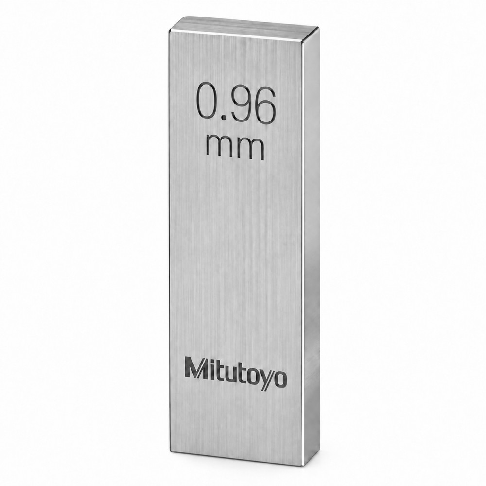 เกจบล๊อคเดี่ยว MITUTOYO Gauge Blocks Individual  Series 516  1937 031 ขนาด 0 96มิล เกรด 1  เหล็ก 