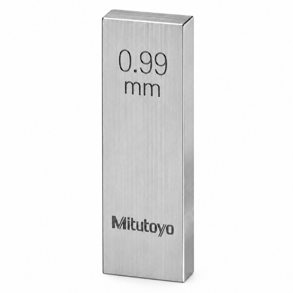 เกจบล๊อคเดี่ยว MITUTOYO Gauge Blocks Individual  Series 516  1940 031 ขนาด 0 99มิล เกรด 1  เหล็ก 