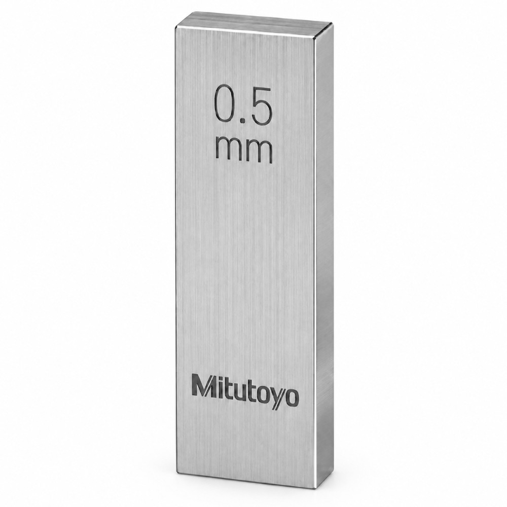 เกจบล๊อคเดี่ยว MITUTOYO Gauge Blocks Individual  Series 516  3506 041 ขนาด 0 5มิล เกรด 2  เซรามิค 