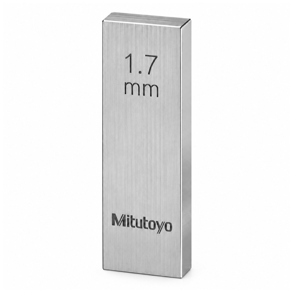 เกจบล๊อคเดี่ยว MITUTOYO Gauge Blocks Individual  Series 516  3517 031 ขนาด 1 7มิล เกรด 1  เซรามิค 