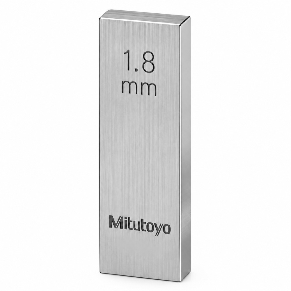 เกจบล๊อคเดี่ยว MITUTOYO Gauge Blocks Individual  Series 516  3518 031 ขนาด 1 8มิล เกรด 1  เซรามิค 