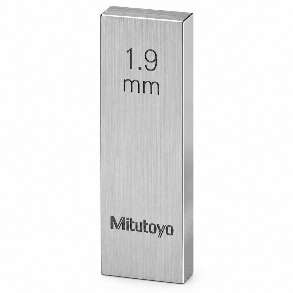 เกจบล๊อคเดี่ยว MITUTOYO Gauge Blocks Individual  Series 516  3519 031 ขนาด 1 9มิล เกรด 1  เซรามิค 