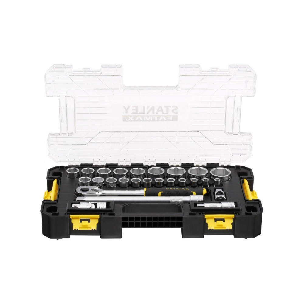 ชุดลูกบ็อกซ์ FATMAX 1  STANLEY FMMT98103 1 2 นิ้ว แพ็ก  26 ชิ้น 