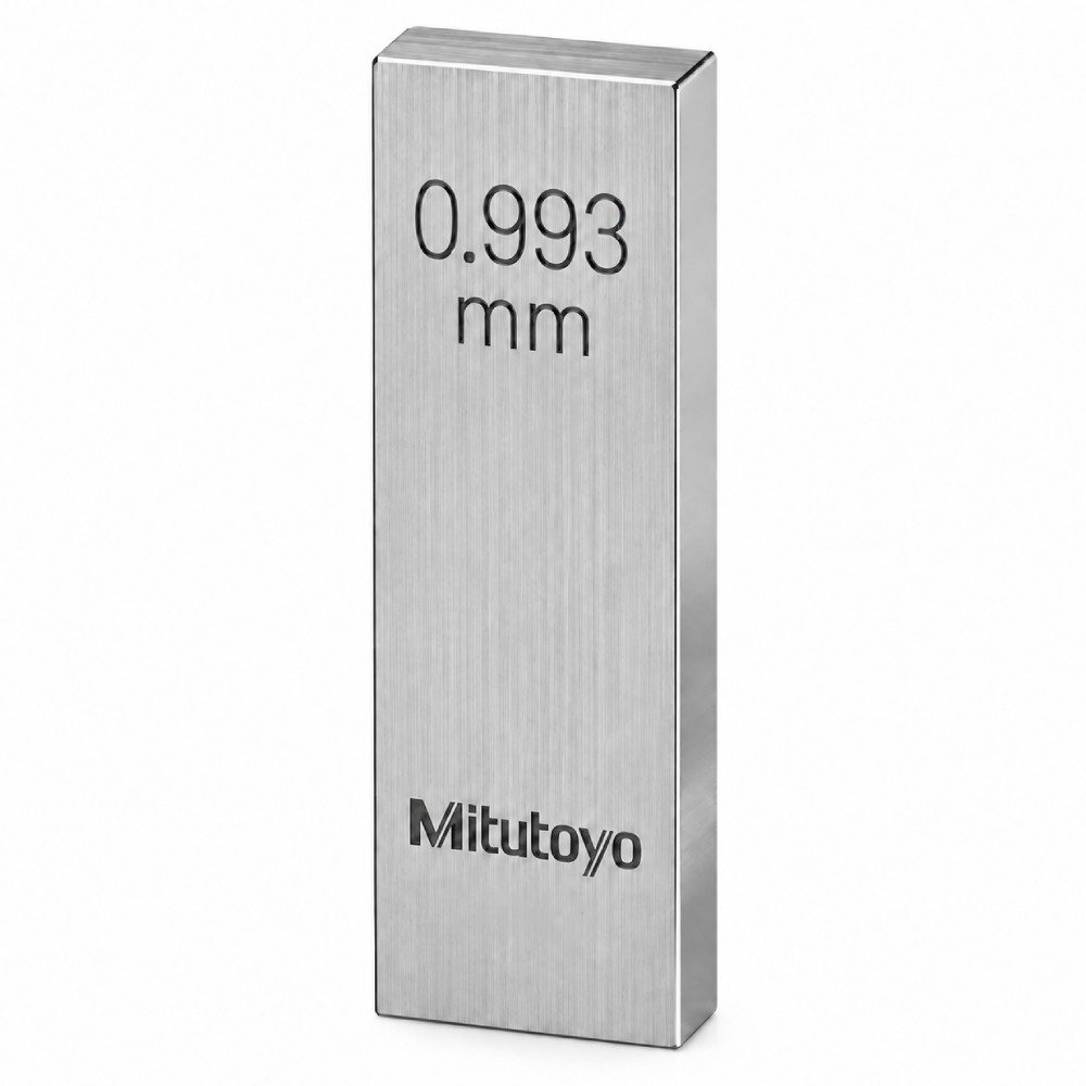 เกจบล๊อคเดี่ยว MITUTOYO Gauge Blocks Individual  Series 516  3553 031 ขนาด 0 993มิล เกรด 1  เซรามิค 