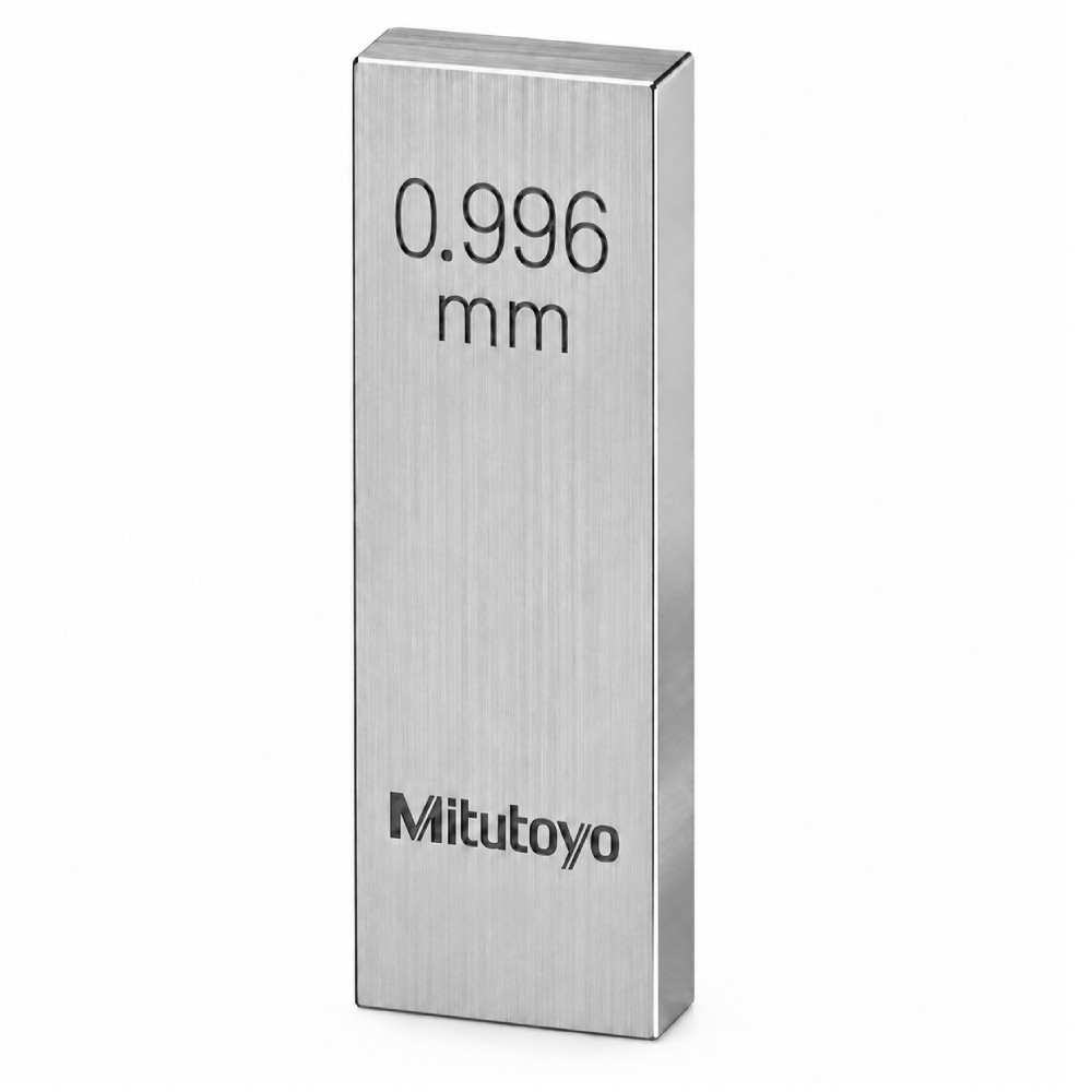 เกจบล๊อคเดี่ยว MITUTOYO Gauge Blocks Individual  Series 516  3556 031 ขนาด 0 996มิล เกรด 1  เซรามิค 