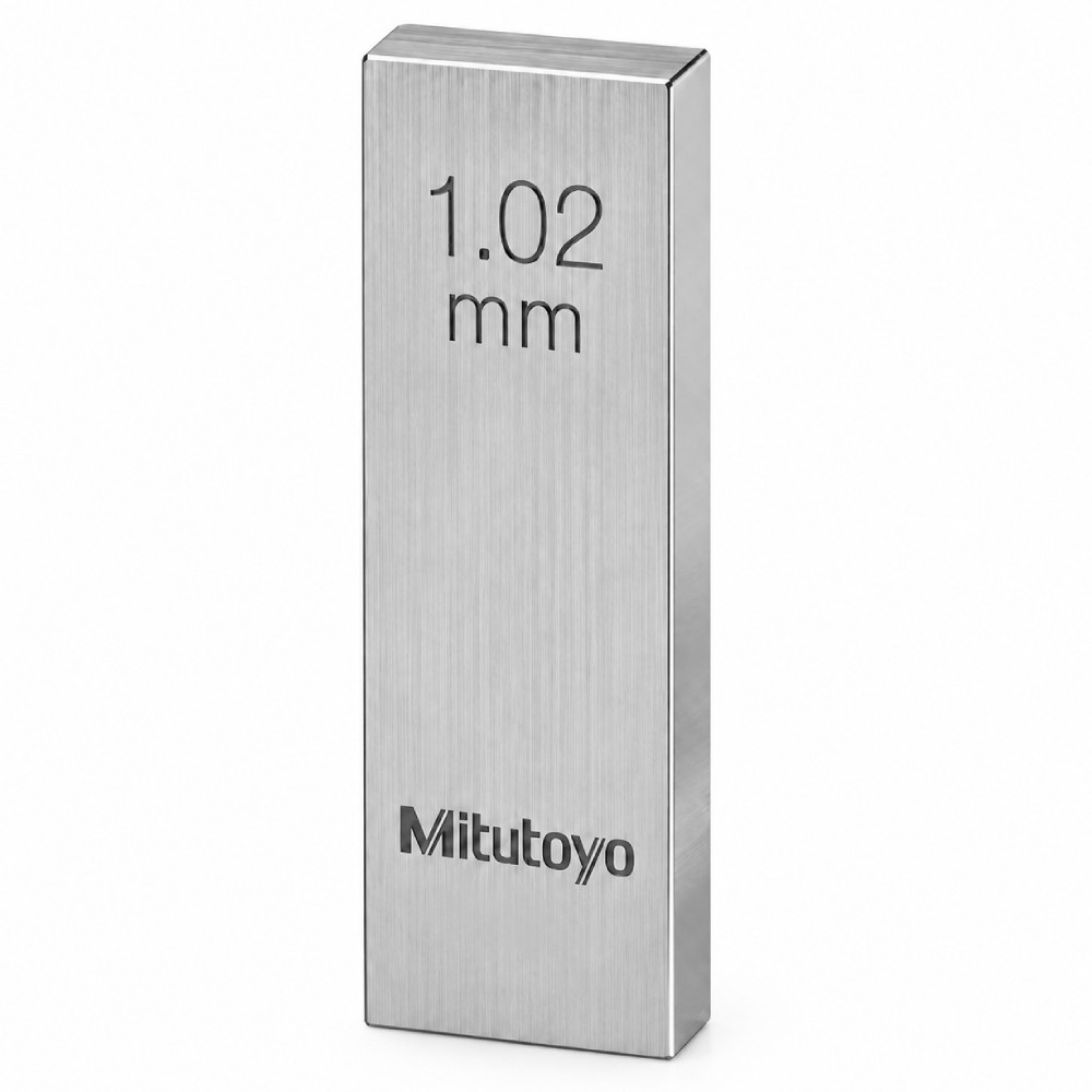 เกจบล๊อคเดี่ยว MITUTOYO Gauge Blocks Individual  Series 516  3562 031 ขนาด 1 02มิล เกรด 1  เซรามิค 