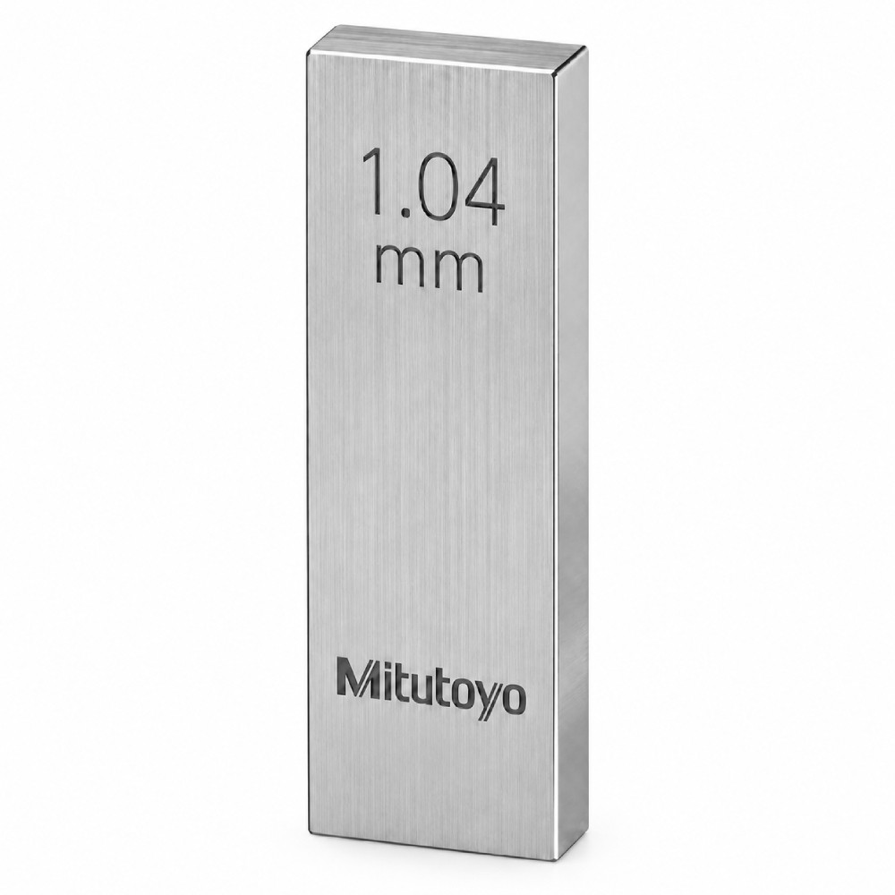 เกจบล๊อคเดี่ยว MITUTOYO Gauge Blocks Individual  Series 516  3564 031 ขนาด 1 04มิล เกรด 1  เซรามิค 