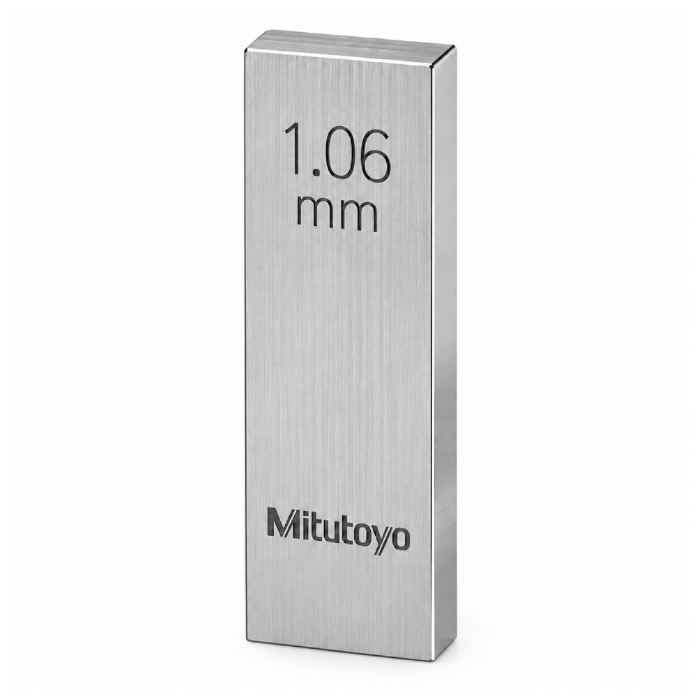 เกจบล๊อคเดี่ยว MITUTOYO Gauge Blocks Individual  Series 516  3566 031 ขนาด 1 06มิล เกรด 1  เซรามิค 