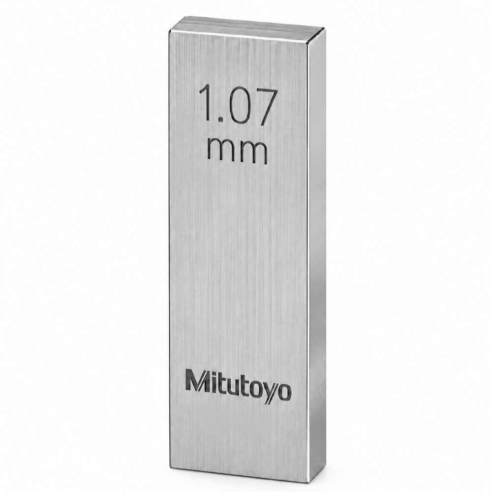 เกจบล๊อคเดี่ยว MITUTOYO Gauge Blocks Individual  Series 516  3567 031 ขนาด 1 07มิล เกรด 1  เซรามิค 