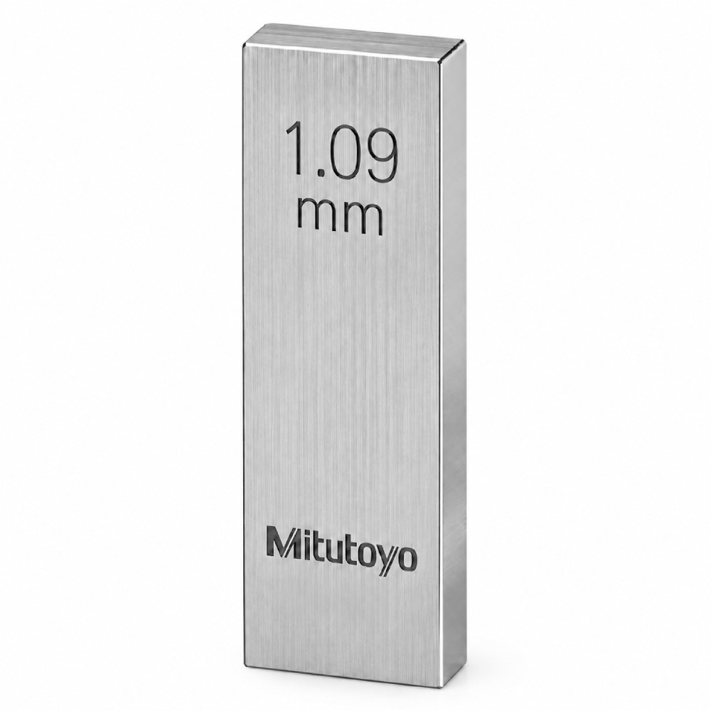 เกจบล๊อคเดี่ยว MITUTOYO Gauge Blocks Individual  Series 516  3569 041 ขนาด 1 09มิล เกรด 2  เซรามิค 