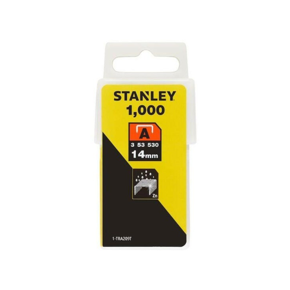 ลวดเย็บ Type A STANLEY 1 TRA209T ขนาด 14 มม   จำนวน 1 000 ลูก