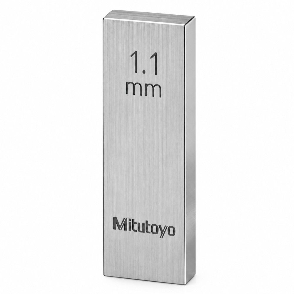 เกจบล๊อคเดี่ยว MITUTOYO Gauge Blocks Individual  Series 516  3570 041 ขนาด 1 1มิล เกรด 2  เซรามิค 
