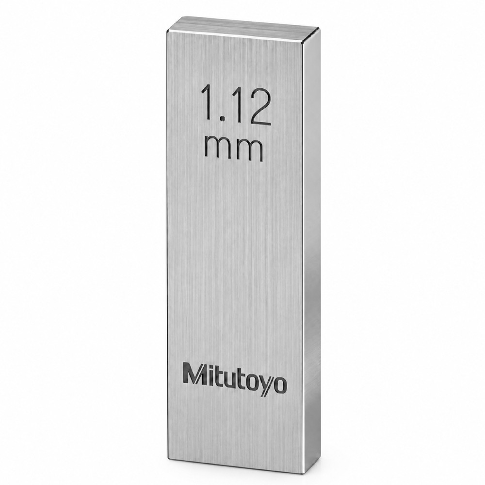 เกจบล๊อคเดี่ยว MITUTOYO Gauge Blocks Individual  Series 516  3572 021 ขนาด 1 12มิล เกรด 0  เซรามิค 