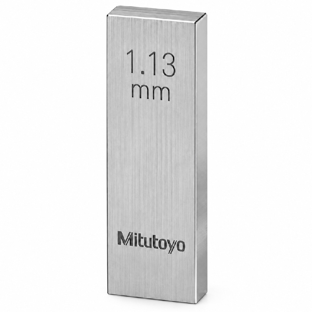 เกจบล๊อคเดี่ยว MITUTOYO Gauge Blocks Individual  Series 516  3573 031 ขนาด 1 13มิล เกรด 1  เซรามิค 