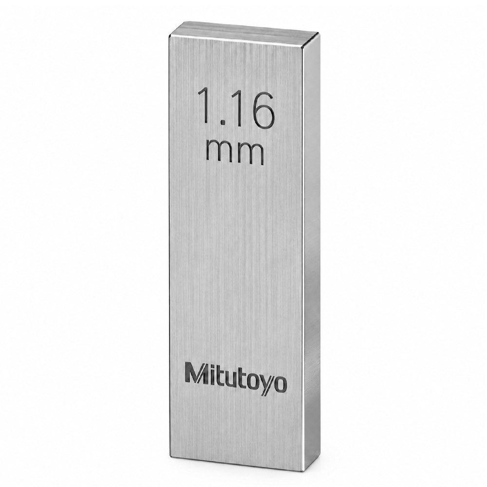 เกจบล๊อคเดี่ยว MITUTOYO Gauge Blocks Individual  Series 516  3576 041 ขนาด 1 16มิล เกรด 2  เซรามิค 