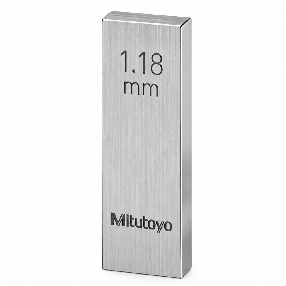 เกจบล๊อคเดี่ยว MITUTOYO Gauge Blocks Individual  Series 516  3578 041 ขนาด 1 18มิล เกรด 2  เซรามิค 