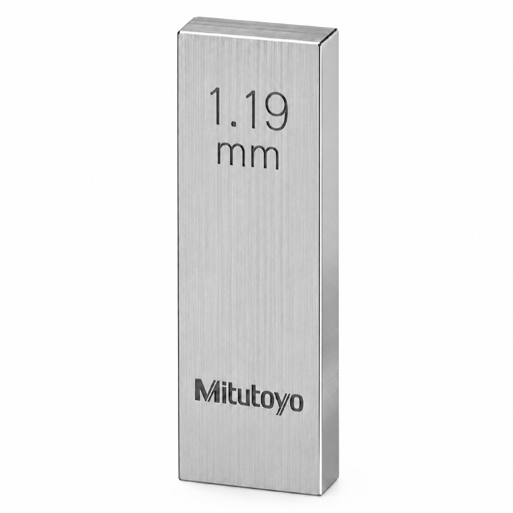 เกจบล๊อคเดี่ยว MITUTOYO Gauge Blocks Individual  Series 516  3579 031 ขนาด 1 19มิล เกรด 1  เซรามิค 