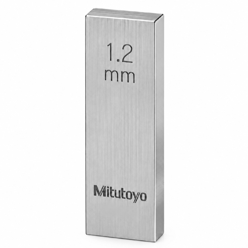 เกจบล๊อคเดี่ยว MITUTOYO Gauge Blocks Individual  Series 516  3580 041 ขนาด 1 2มิล เกรด 2  เซรามิค 