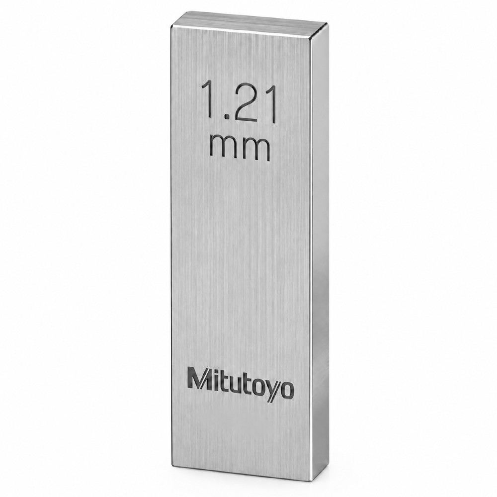 เกจบล๊อคเดี่ยว MITUTOYO Gauge Blocks Individual  Series 516  3581 041 ขนาด 1 21มิล เกรด 2  เซรามิค 