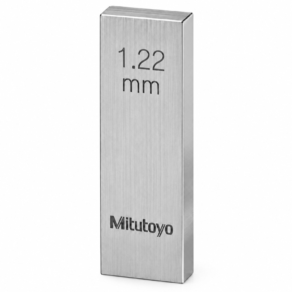 เกจบล๊อคเดี่ยว MITUTOYO Gauge Blocks Individual  Series 516  3582 031 ขนาด 1 22มิล เกรด 1  เซรามิค 