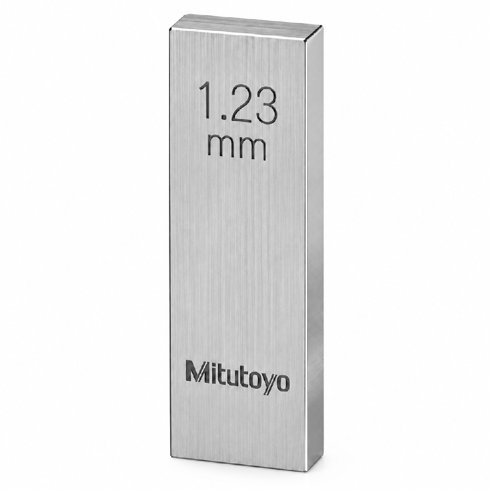 เกจบล๊อคเดี่ยว MITUTOYO Gauge Blocks Individual  Series 516  3583 041 ขนาด 1 23มิล เกรด 2  เซรามิค 